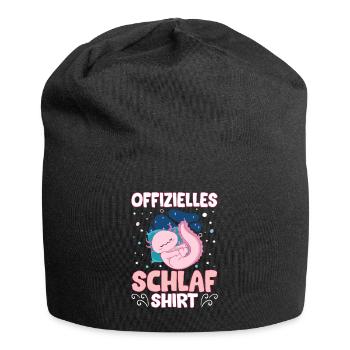 Leicht Ablenkbar Durch Offizielles Schlaf Shirt - Jersey-Beanie - Schwarz - Vorne