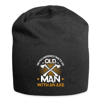 Axe Thrower Axe Throw Axe Gift - Jersey Beanie - black - Front