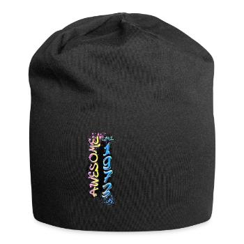 Génial depuis 1973 Motif Graffiti - Bonnet en jersey - noir - Devant