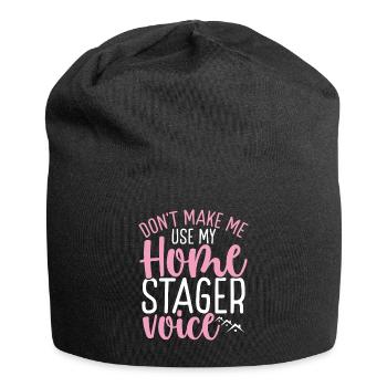 Interior Home Stager Voice House Staging - Jersey Beanie - black - Front