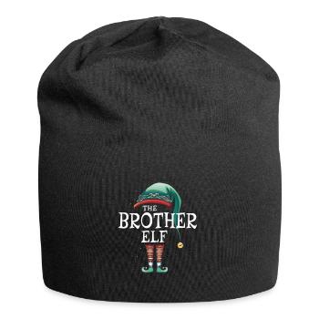 The Brother Elf Matching Group christmas - Jersey Beanie - black - Front