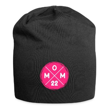 Maman 2022 Femme enceinte Maman 2022 - Bonnet en jersey - noir - Devant