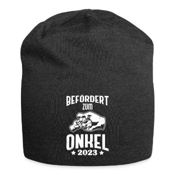 Befördert zum Onkel 2023 - Jersey-Beanie - Anthrazit - Vorne