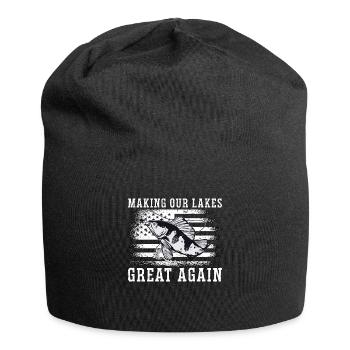 Bowfishing Making Our Lakes Arrow Sports Bowfisher - Jersey-Beanie - Schwarz - Vorne