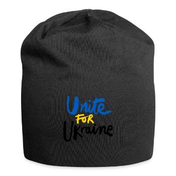 Stand with Ukraine Peace No War - Jersey-Beanie - Schwarz - Vorne