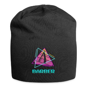 Coiffure Retro Vintage Classic Barber - Bonnet en jersey - noir - Devant