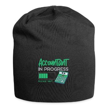 Comptable Comptable Comptable - Bonnet en jersey - noir - Devant