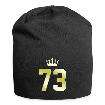 73 Figure de la couronne - Bonnet en jersey - noir - Devant
