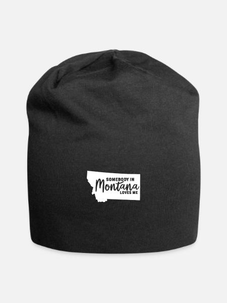 Montana - Bonnet en jersey - noir