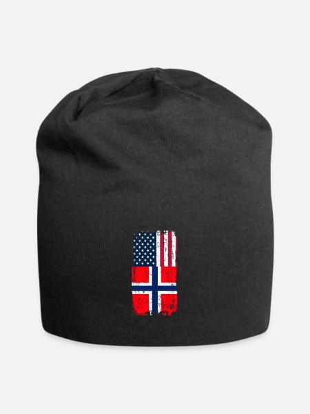 Norway America - Jersey Beanie - black