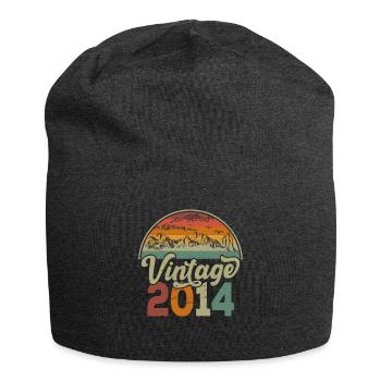 Vintage 2014 - Jersey Beanie - charcoal grey - Front