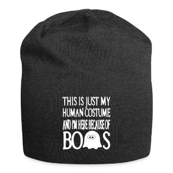 Geist - Ceci est mon costume humain - Bonnet en jersey - charbon - Devant