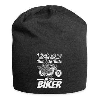 Ich Fahre Nicht Mit Meinem Eigenen Fahrrad, - Jersey-Beanie - Schwarz - Vorne