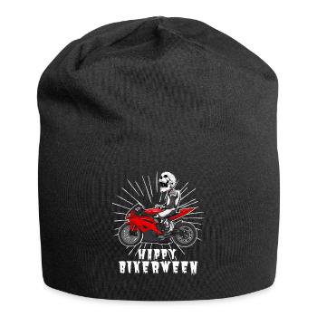 Motorcycle Lifestyle / Motorcycle / Motorcycle biker - Jersey Beanie - black - Front