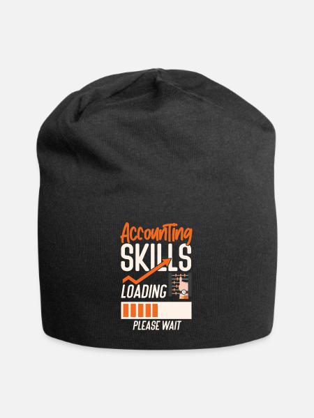 Comptable Comptable Comptable - Bonnet en jersey - noir