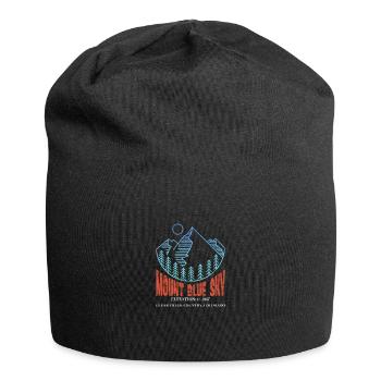 Colorado Mount Blue Sky USA America Gift - Jersey Beanie - black - Front