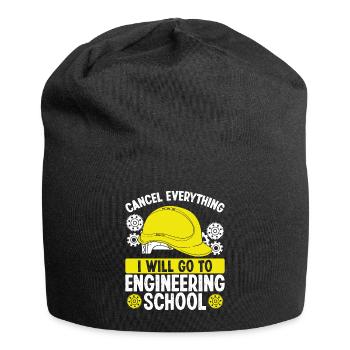 Engineering School Graduation Engineer School - Jersey Beanie - black - Front