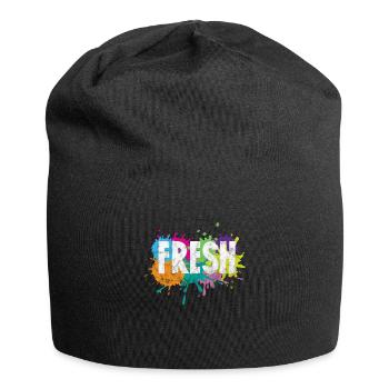 Hip-hop - Bonnet en jersey - noir - Devant