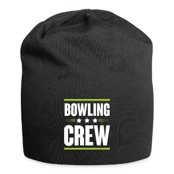 Équipe de bowling - Bonnet en jersey - noir - Devant