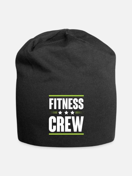 Fitness Crew - Jersey-Beanie - Schwarz