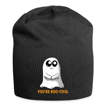 Vous êtes Boo-tiful | Fantôme, Halloween, Fête - Bonnet en jersey - noir - Devant