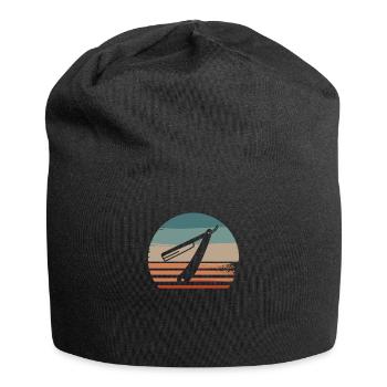 Coiffure Retro Vintage Classic Barber - Bonnet en jersey - noir - Devant