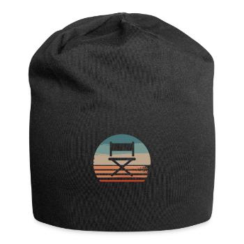 Retro Vintage Classic Director Filmmaking - Jersey-Beanie - Schwarz - Vorne
