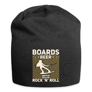 Rock and Roll Beer Festival Wakeboarding Wakeboard - Jersey Beanie - black - Front