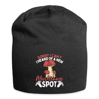 Collecte de champignons Nouveau champignon Spot Shroom - Bonnet en jersey - noir - Devant