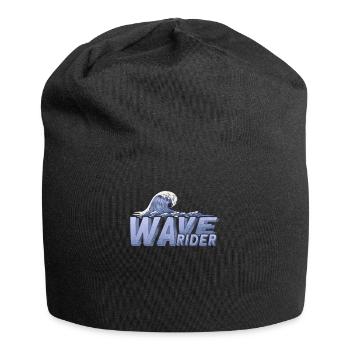 The Great Kanagawa Wave Japan - Jersey Beanie - black - Front