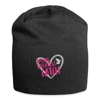 Pêche à la ligne Pêche - Bonnet en jersey - noir - Devant