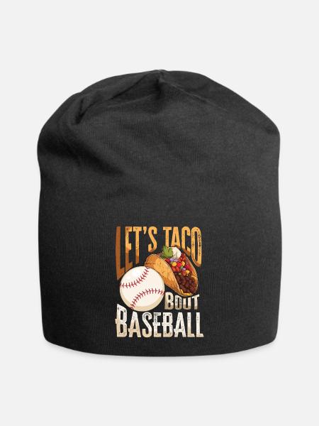 Lasst Uns Taco Bout Baseball - Jersey-Beanie - Schwarz
