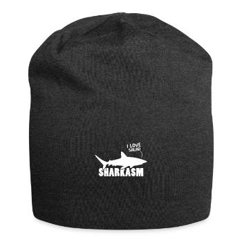 Marine biology - Jersey Beanie - charcoal grey - Front