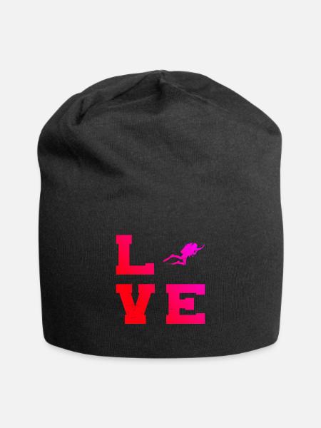 Scuba Tauchen Diving Scuba Taucher Scuba Diver - Jersey Beanie - black