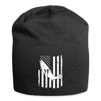 Pêche à la ligne Pêche - Bonnet en jersey - noir - Devant
