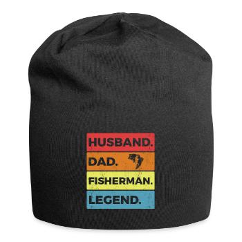 Pêche à la ligne Pêche - Bonnet en jersey - noir - Devant