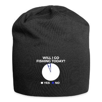 Pêche à la ligne Pêche - Bonnet en jersey - noir - Devant
