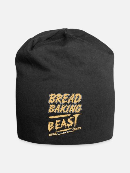 Bread baker beast - Jersey-Beanie - Schwarz
