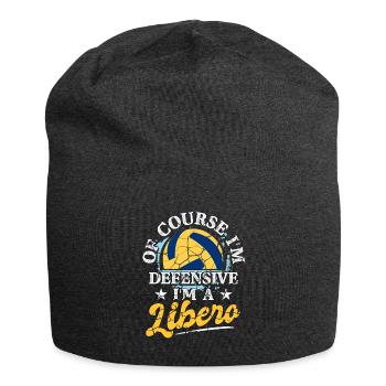 Volleyball Play Ball Game Coach - Jersey Beanie - charcoal grey - Front