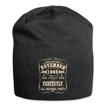 Millésime novembre 1998 anniversaire - Bonnet en jersey - noir - Devant