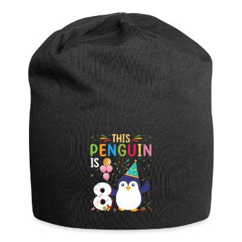 King Penguin Emperor Penguin Penguin Gift - Jersey Beanie - black - Front