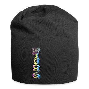 Édition limitée 1986 Graffiti - Bonnet en jersey - noir - Devant