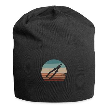 Retro Vintage Classic Electrician Electrical - Jersey-Beanie - Schwarz - Vorne