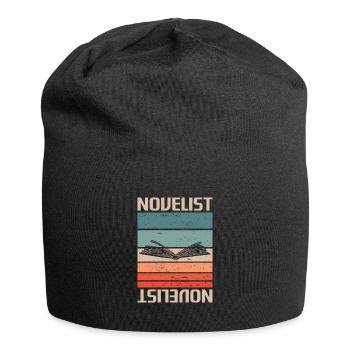 Romancier rétro vintage Auteur de roman - Bonnet en jersey - noir - Devant