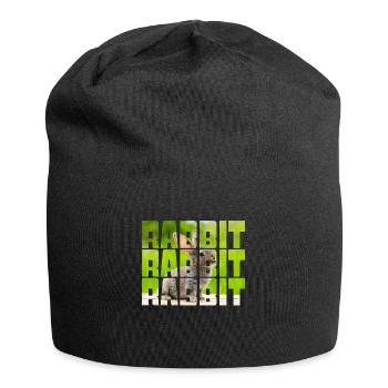 Lièvre - Bonnet en jersey - noir - Devant