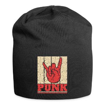 Punk Rock Pogo Anarchie Punks Punk Rocker Punk - Bonnet en jersey - noir - Devant