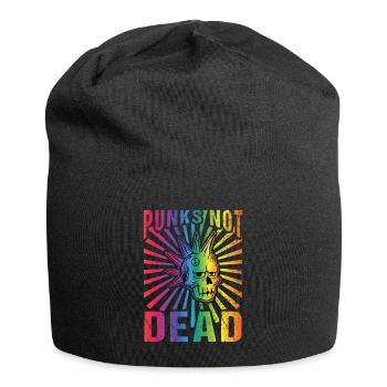 Punk Rock Pogo Anarchie Punks Punk Rocker Punk - Bonnet en jersey - noir - Devant
