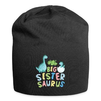 Big sister Saurus siblings Herbivore - Jersey Beanie - black - Front