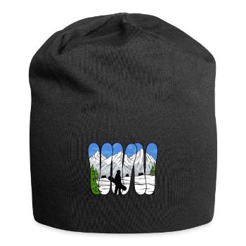 Snowboarding Snowboard Snowboarder - Jersey Beanie - black - Front