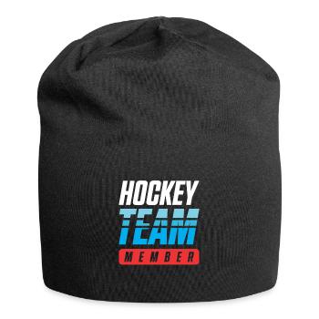 Hockey Team - Jersey Beanie - black - Front